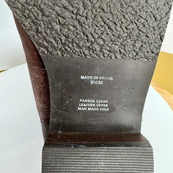 Matisse Parker Brown Leather Mid-Calf Plush Shearling Boots Sz 9.5 Winter Boho - Picture 9 of 9